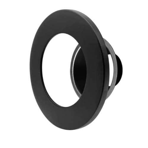 EnVision 1-in Trim for DLJBX Series Downlights, Smooth, Round, Black