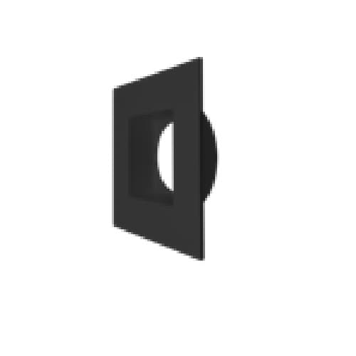 EnVision 4-in Trim for DLJBX Series Downlights, Regressed, Square, Black