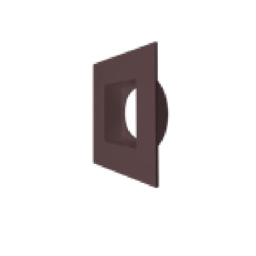 EnVision 4-in Trim for DLJBX Series Downlights, Regressed, Square, Bronze