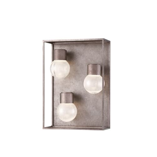 Eurofase 13-in 14W LED Outdoor Wall Sconce, Dim, 810 lm, 120V, 3000K