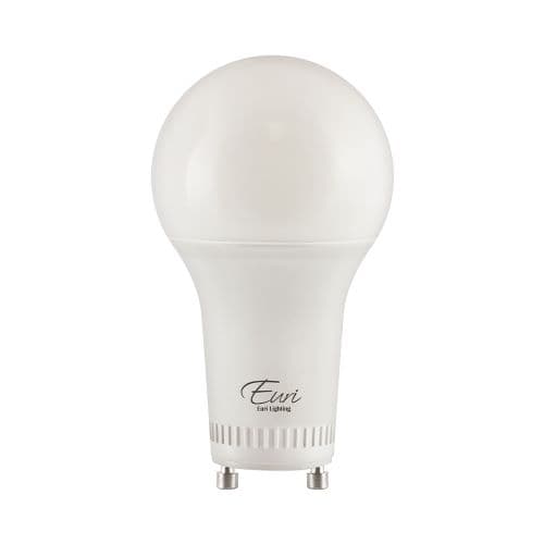 Euri Lighting 9W LED A19 Bulb, Dimmable, GU24, 810 lm, 120V, 3000K