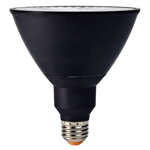 Green Creative 17W PAR38 LED Bulb Refine Series, 3000K, Dimmable, Black, 25 Deg Beam Angle