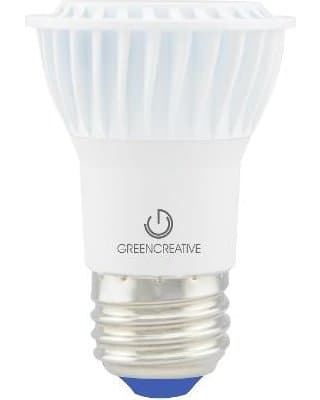 Green Creative 6W PAR16 LED Bulb, 3000K, Dimmable with 36 Deg Flood Beam Angle