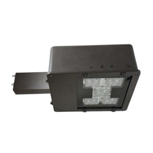 MaxLite 62 Watt 5000K LED Area Light Fixtures, 120-277V, Type V, Bronze, Photocontrol Receptacle