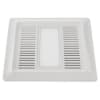 Aero Pure 25W Bathroom Fan w/ LED Light & Nightlight, 110 CFM, White