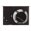 Aero Pure 24W Quiet Bathroom Fan, Round Grille, 110 CFM, Matte Black