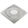 Aero Pure 33W Slim Fit Bathroom Fan w/LED Light, Dimmable, 120 CFM, 1150 lm, 4000K, Satin NicKel
