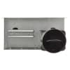 Aero Pure 33W Slim Fit Bathroom Ceiling & Wall Fan, Low Profile, 90 CFM, Satin Nickel