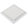 Aero Pure 16W Quiet Bathroom Ceiling Fan, Humidity Sensor, 3000K, White Finish