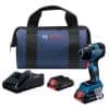 Bosch 1/4-in Hex Impact Driver w/ Batteries, 18V