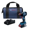 Bosch 1/4-in & 1/2-in Brushless Bit/Socket Impact Driver w/ Compact Battery
