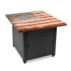 Endless Summer 30-in Liberty Outdoor Gas Fire Pit w/ American Flag Mantel, LP