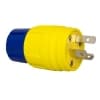 Ericson SM Perma-Tite Plug, Non-NEMA, WT, Extreme Grade, 125/250V, 15/10A