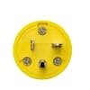 Ericson 5-20 NEMA Plug, Watertight, 2P/3W, 1 Ph, 125V, Small, Yellow