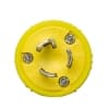 Ericson L5-15 NEMA Plug, Perma-Link, 2P/3W, 1 Ph, 125V, Small, Yellow