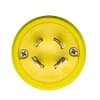 Ericson L14-20 NEMA Plug, Watertight, 3P/4W, 1 Ph, 125/250V, Medium, Yellow