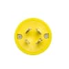 Ericson L16-20 NEMA Plug, Watertight, 3P/4W, 3 Ph, 480V, Medium, Yellow