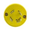 Ericson Perma-Link Plug, 4P/4W, 3Ph, 30A, 120/208V, Large, Yellow