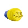 Ericson LG Perma-Tite Plug, Non-NEMA, WT, Extreme Grade, 120-208V, 30A