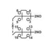 Ericson Pendant Switch, Momentary & Mechanical Interlock, 2-Pole, 2NO / 2NO