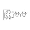 Ericson Pendant Switch, Momentary w/ Mechanical Interlock, 2NO / 2NO