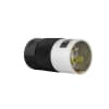 Ericson 7765 Commercial Plug, CA Style, 250V DC / 600V AC, 50A, Black