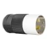 Ericson 8365 Commercial Plug, CA Style, Locking, 3PH, 3P/4W, 250V, 50A, Black