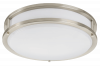 ETi Lighting 15-in 22W Decorative Orbit Flush Mount, 1600 lm,120V, 3000K-5000K