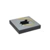 Satco 7-in Battery Backup Module Case for Square Flush Mount Fixture, Black