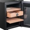 Whynter 18.75-in 70W Cigar Humidor & Cooler, 110V, Stainless Steel & Black