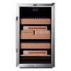 Whynter 22.84-in 90W Cigar Cooler Humidor, 110V, Stainless Steel & Black
