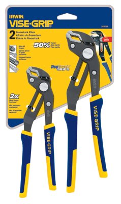 Pince pour pompe à eau Irwin GV8 GrooveLock PTG 8/200 mm - 10507627