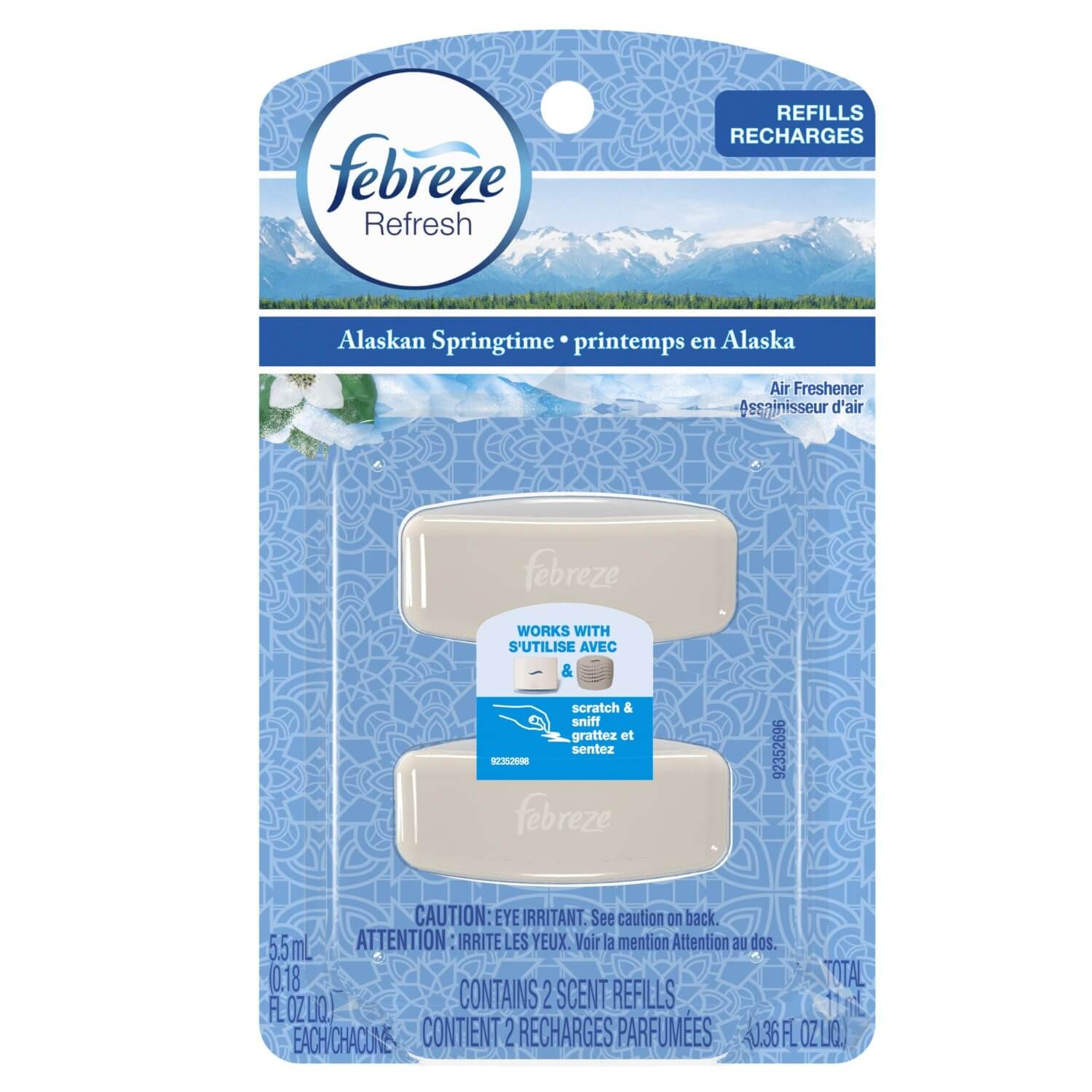 Fyrefresh For Clean Febreze Stick & Refresh Clean Zest Refill ( 48816) | HomElectrical.com