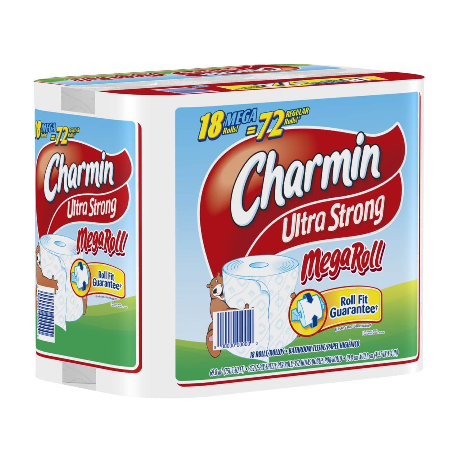 Charmin Ultra Strong 2Ply Mega Roll 18 Count ( 86525)