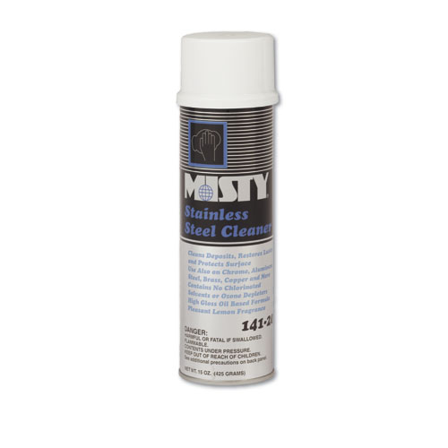 Amrep Misty Misty Oil Based Stainless Steel Cleaner & Polish, 15 oz. (Amrep Misty AMRA14120CT