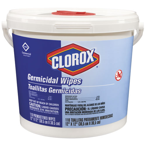 Clorox Germicidal Wipes in Container 12X12 ( 30358)