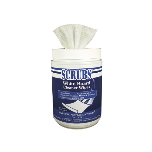 8" x 6" Cloth White Board Cleaner Wipes ( 90891)