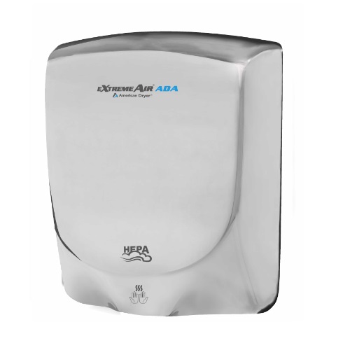 American Dryer 950W eXtremeAir ADA Hand Dryer, Wall Mounted, 110240V
