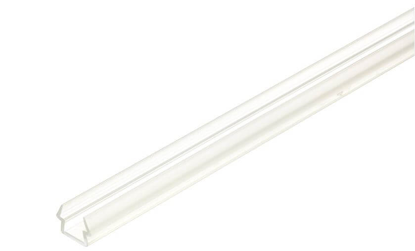 American Lighting LED RopeTape Hybrid 4' Clear Plastic Mounting Track