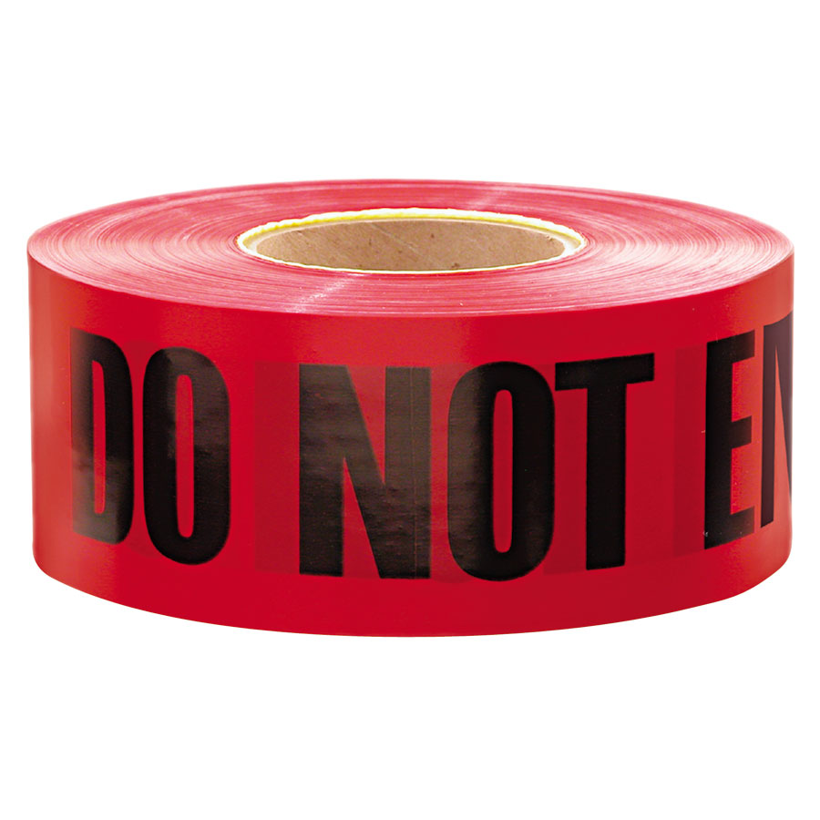 3 X 1000 Danger Do Not Enter Barricade Tape 11 081