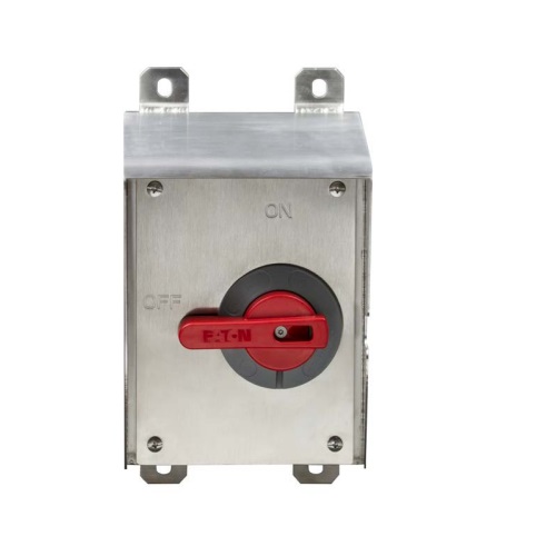 Eaton Wiring 60 Amp Disconnect Switch, Motor Control, Rotary, No Drain