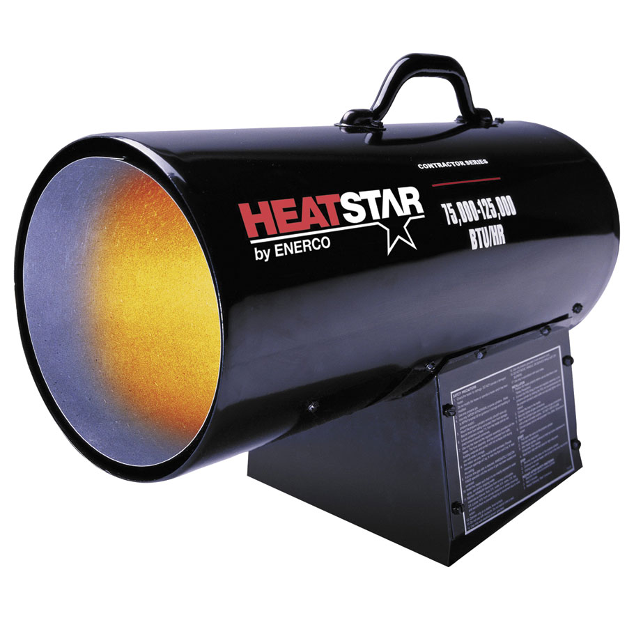 Portable Propane\/Natural Gas Forced Air Heater ( HS125FAV ...