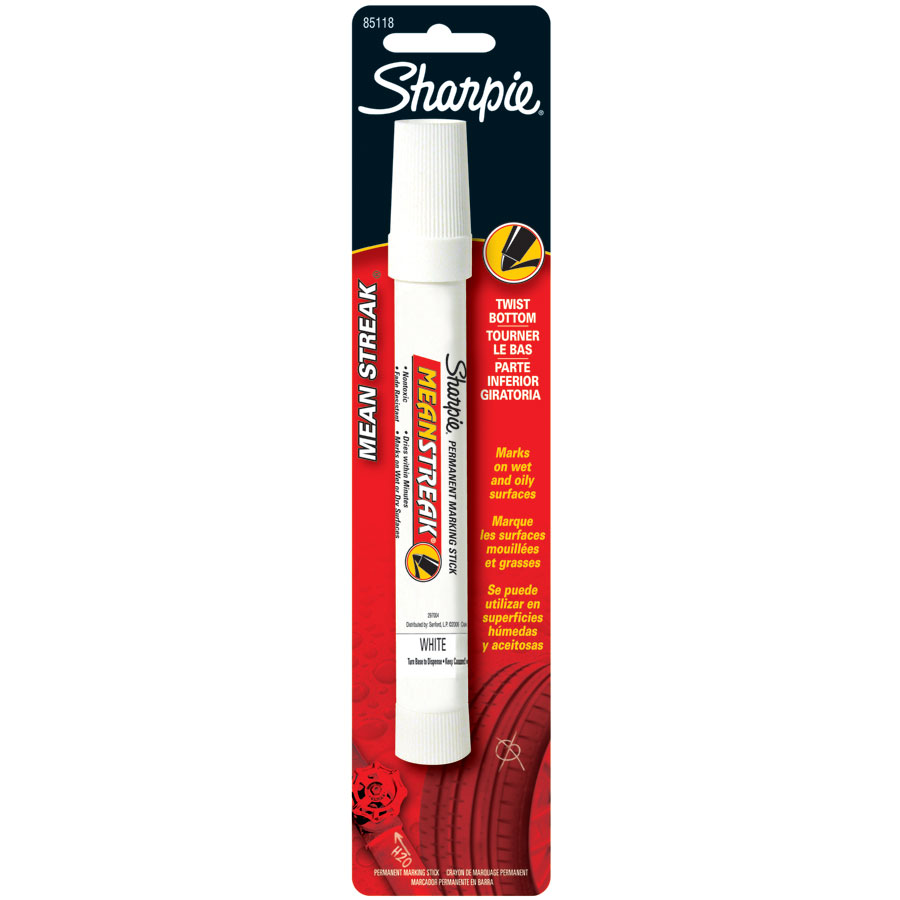 Irwin ViseGrip White Sharpie Mean Streak Permanent Marking Sticks