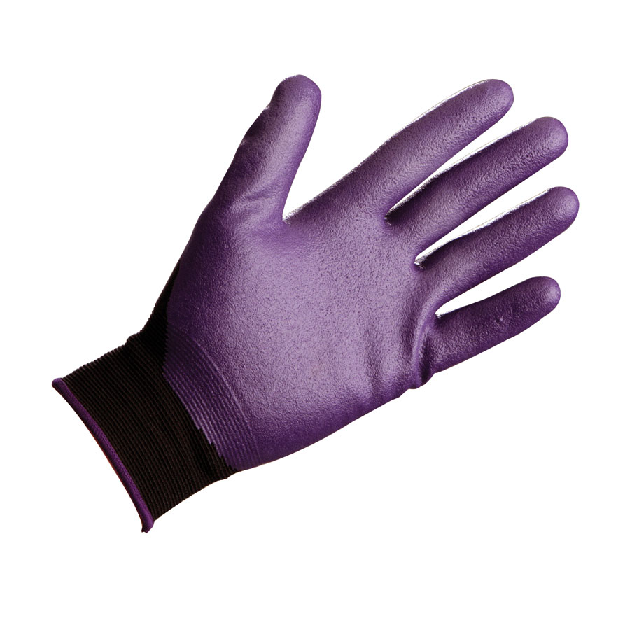 Size 7 G40 Purple Nitrile Foam Coated Gloves ( 40225)