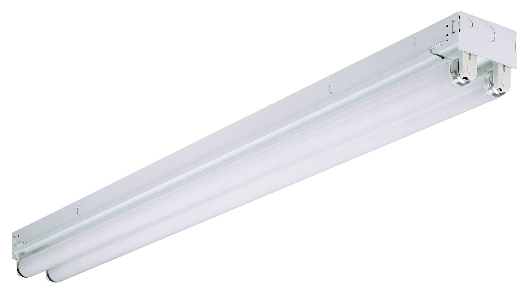NovaLux 8-ft LED Strip Light Fixture for 4 T8 Tubes, Ballast Bypass .