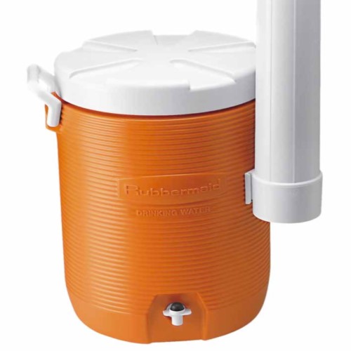 5 Gal. Water Cooler w/Cup Dispenser, Orange ( 1841106)