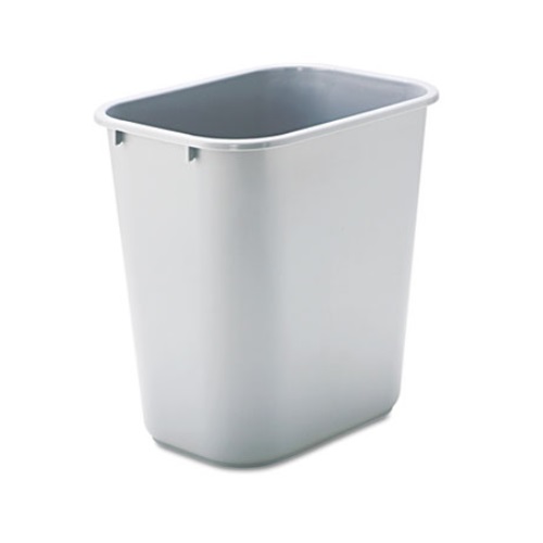 Gray Soft Molded Plastic 281/8 qt. Wastebasket ( 2956 GRA