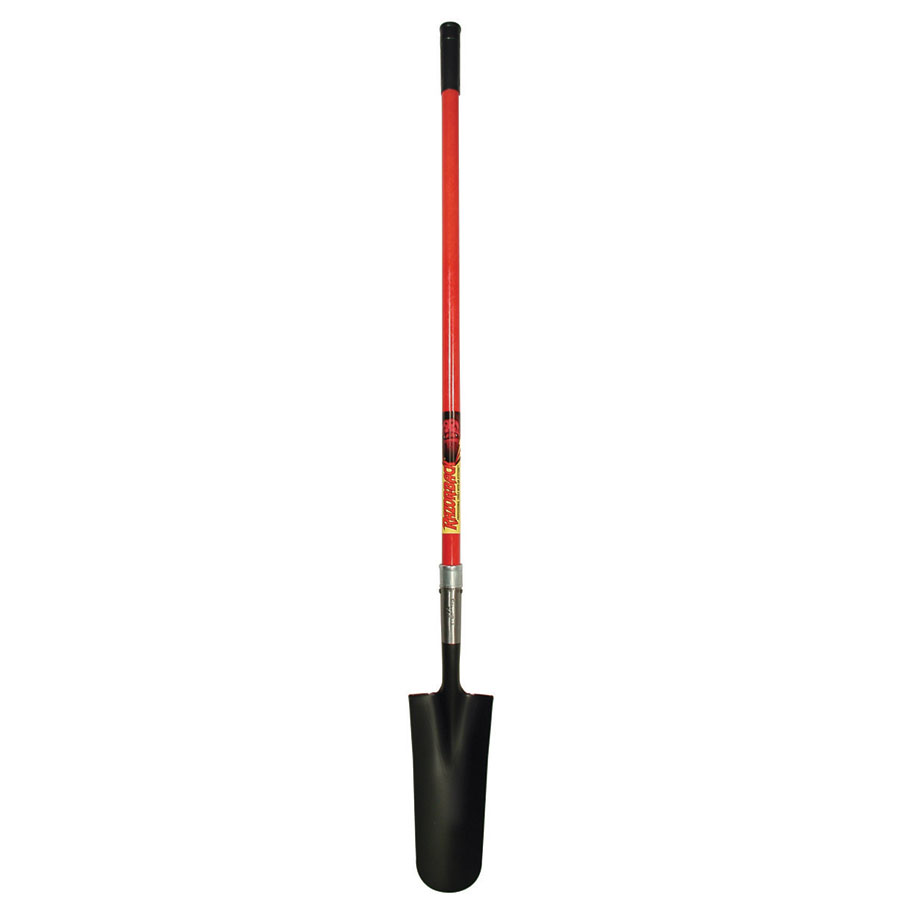 14" Steel Drain & Post Spade Fiberglass Handle ( 47602)