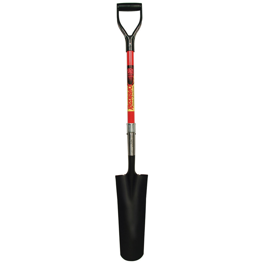 16" Steel Drain & Post Spade Fiberglass Handle ( 47604)