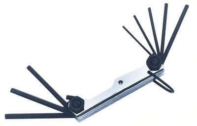 ⌘mee⌘ Allen Standard Fold Up Hex Keys, 3 3/4 in (Allen 56316